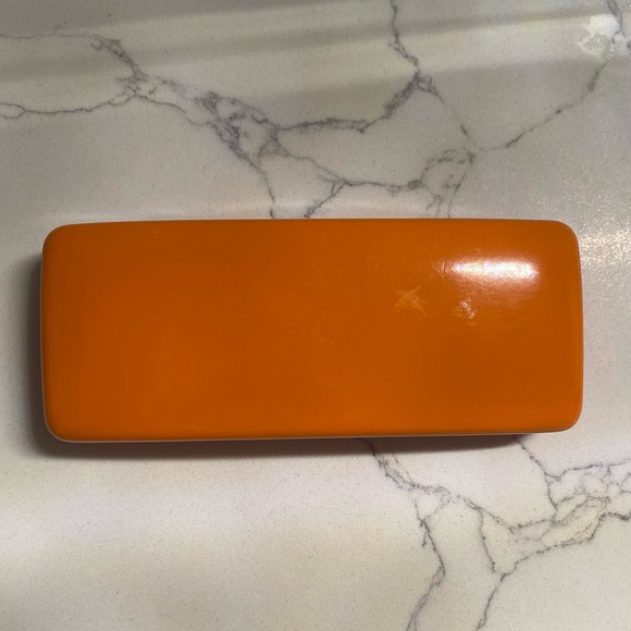Kate Spade Eyeglasses Case Pink Orange - Picture 2 of 16